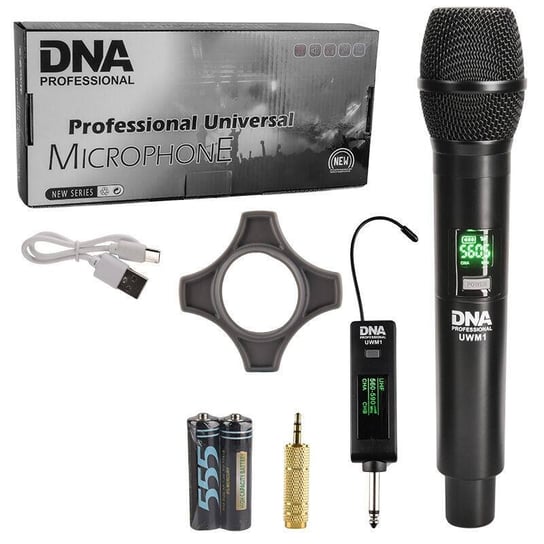 DNA UWM 1 mikrofon bezprzewodowy system nagłośnienia 560-590 MHz DNA