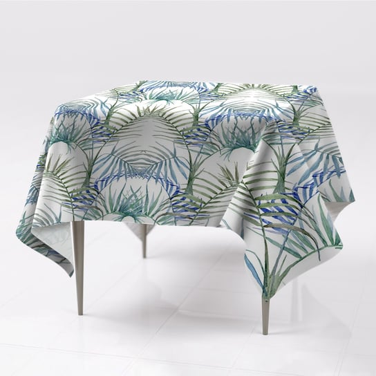 Do domu różne obrusy na stół Tropikalne liście eko, Fabricsy, 150x150 cm Fabricsy