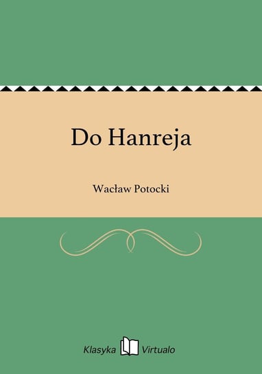 Do Hanreja Potocki Wacław