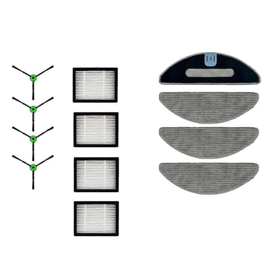 24 Pezzi) Combo i5 Parti di Ricambio Compatibili con iRobot Roomba Combo i5, i5+, j5, j5+ Robot Aspirapolvere, 4 Spazzole a Rullo in Gomma, 10
