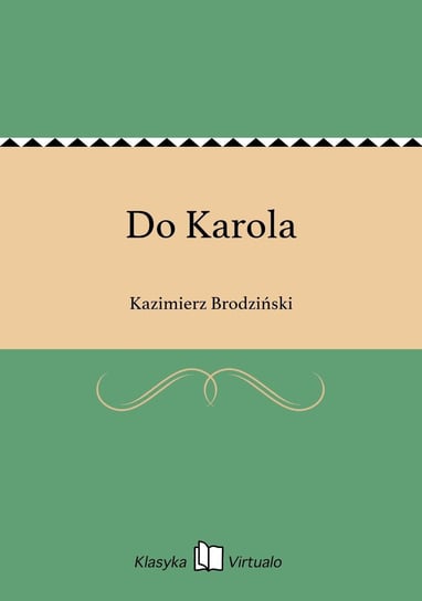 Do Karola Brodziński Kazimierz