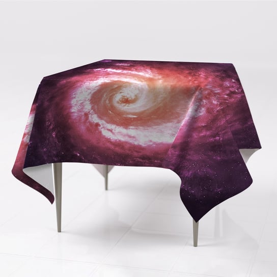 Do kuchni obrusy na stół Kosmiczny wir ze wzorem, Fabricsy, 150x150 cm Fabricsy