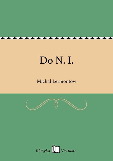 Do N. I. Lermontow Michał