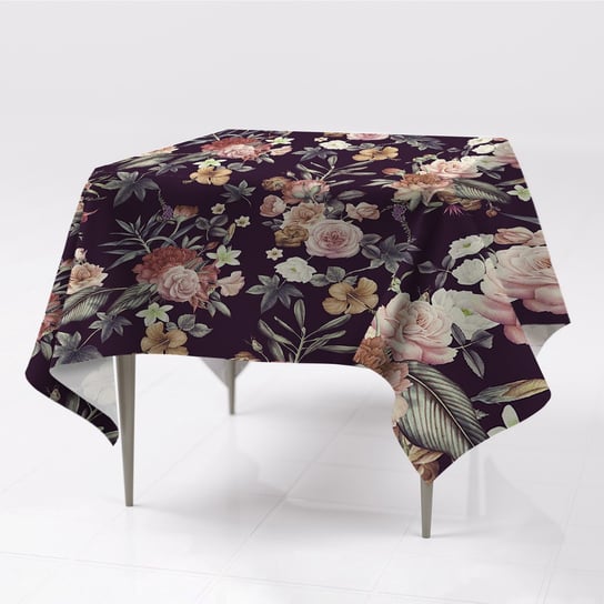 Do ogrodu obrusy na stół Kwiaty ogrodowe dekoracja, Fabricsy, 150x150 cm Fabricsy