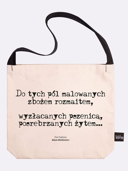 DO TYCH PÓL MALOWANYCH / MICKIEWICZ / torba bawełniana Nadwyraz.com
