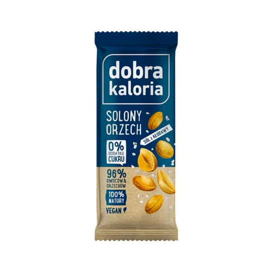 Dobra Kaloria, baton owocowy solony orzech, 35 g DOBRA KALORIA