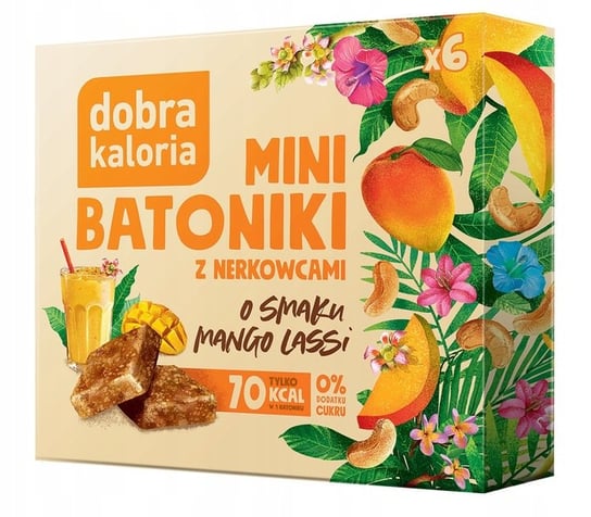 Dobra Kaloria Mini Batoniki O Smaku Mango Lassi - 102 G DOBRA KALORIA