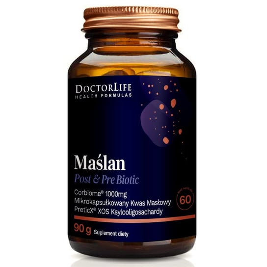 Doctor Life, Maślan kwas masłowy suplement diety, 90g Doctor Life