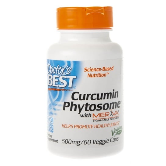 Doctor's Best, Curcumin Phytosome Meriva 500 mg, Suplement diety, 60 kaps. Doctor's Best