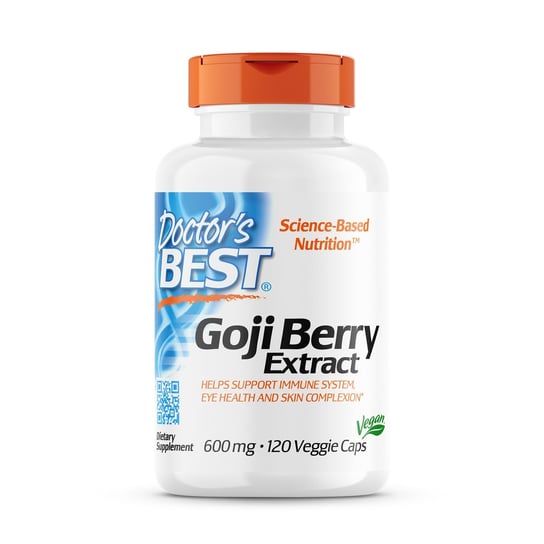 Doctor's Best, Goji Berry Extract 600 mg, Suplement diety, 120 kaps. Doctor's Best
