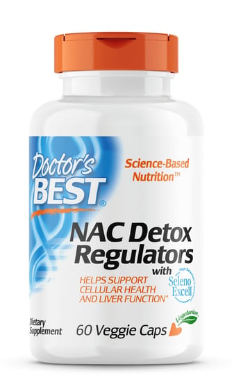 Doctor's Best NAC Detox Regulators - Suplement diety, 60 kaps. Doctor's Best