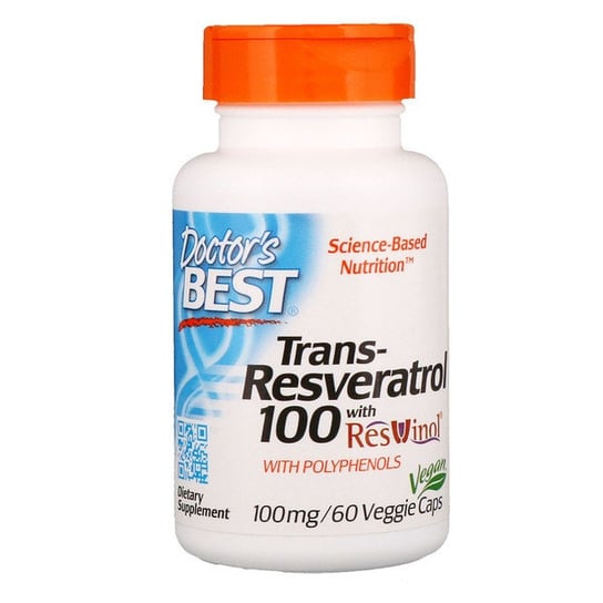 Doctor'S Best, Trans-Resveratrol, 100 Mg + Pol Inna marka
