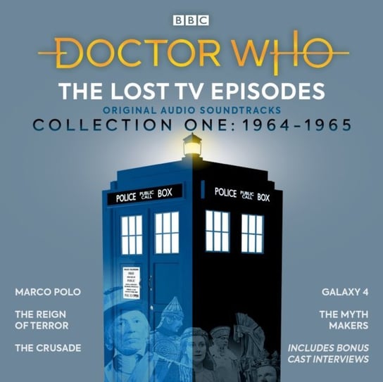 Doctor Who: The Lost TV Episodes Collection One 1964-1965 Cotton Donald, Emms William, Whitaker David, Spooner Dennis, Lucarotti John