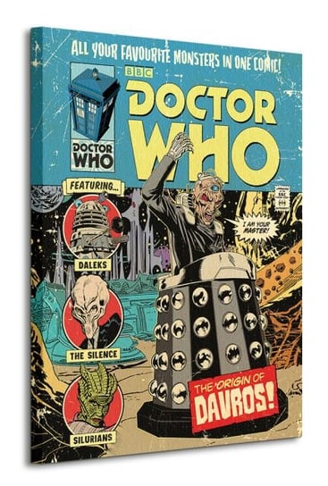 Doctor Who The Origin of Davros - obraz na płótnie Doktor Who