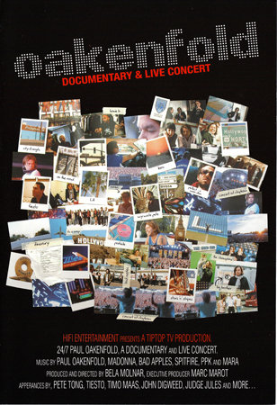 Documentary & Live Concert Oakenfold Paul