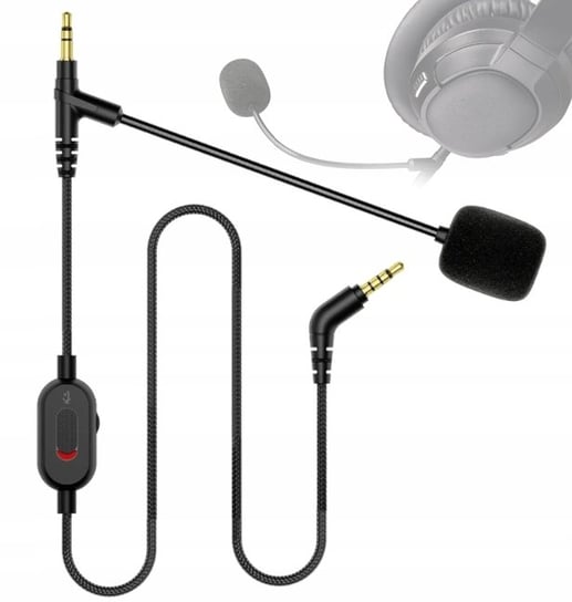 Doczepiany Mikrofon Do Słuchawek Gaming 3.5Mm Jack 1.5M + Pilot DXS