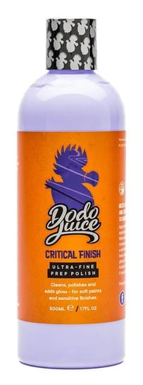 Dodo Juice Critical Finish 500ml - pasta do polerowania, usuwa drobne defekty oraz lekkie zarysowania Dodo Juice