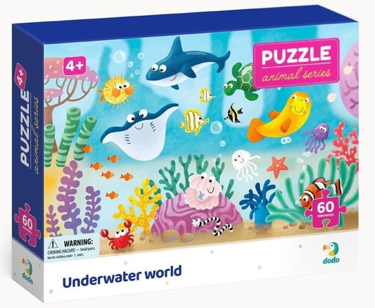 Dodo, puzzle, Bioms Underwater world, 60 el. Dodo
