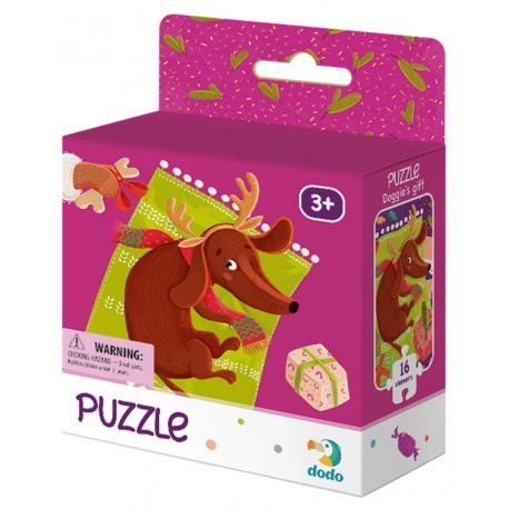 Dodo, puzzle, Doggie's gift, 16 el. Dodo