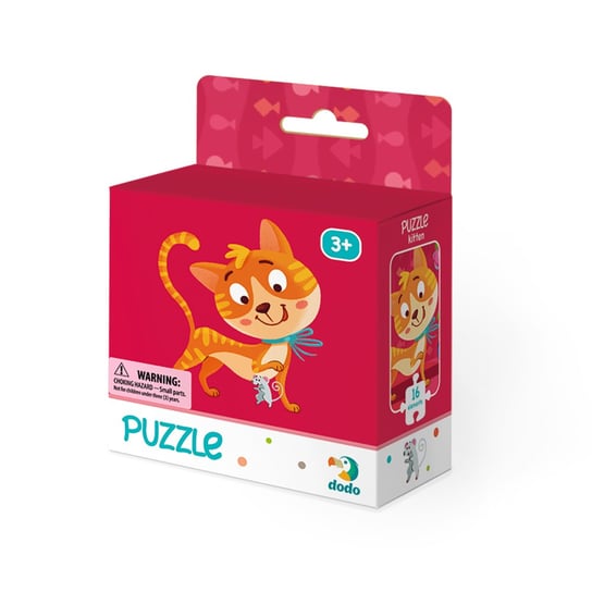 Dodo, puzzle, Kotek, 16 el. Dodo