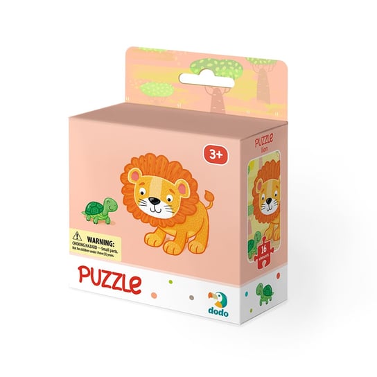 Dodo, puzzle, Lew, 16 el. Dodo