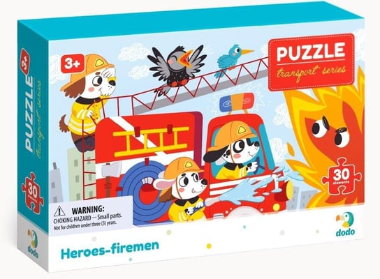 Dodo, puzzle, Professions Heroes-firemen, 30 el. Dodo