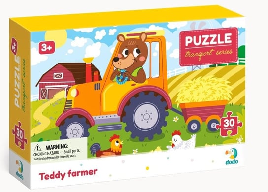 Dodo, puzzle, Professions Teddy farmer, 30 el. Dodo