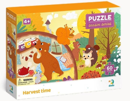 Dodo, puzzle, Seasons Harvest time , 60 el. Dodo