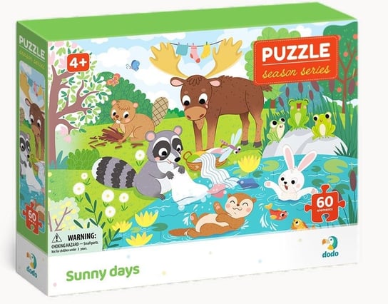 Dodo, puzzle, Seasons Sunny days, 60 el. Dodo