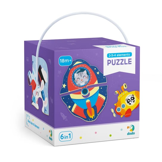 Dodo, puzzle, Transport, 6w1 Dodo