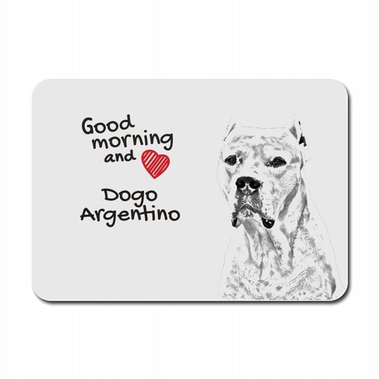 Dog argentyński Podkładka pod mysz myszkę Grafika Inny producent