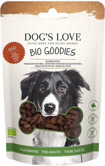 DOG'S LOVE BIO Goodies Rind - ekologiczna wołowina przysmaki dla psa (150g) Lovedog