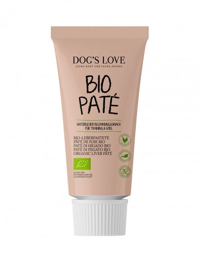 DOG'S LOVE BIO Pate - ekologiczna pasta mięsna dla psa (80g) Lovedog