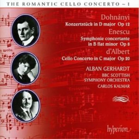 Dohnanyi / D'Albert / Enescu: Romantic Cello Concerto Gerhardt Alban