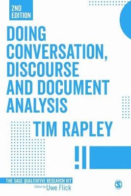 Doing Conversation, Discourse and Document Analysis Rapley Tim