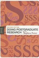 Doing Postgraduate Research Potter Stephen