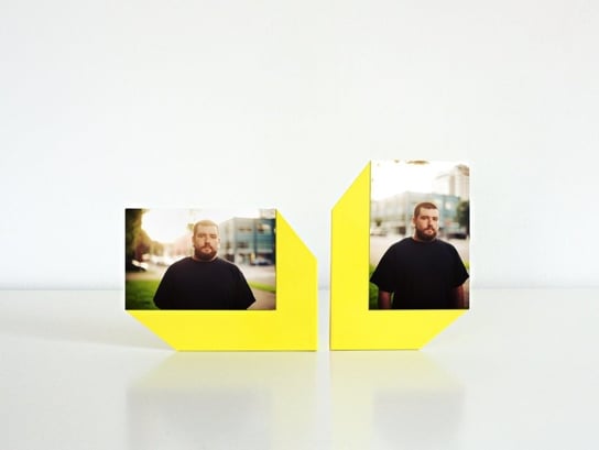 Doiy, Newstalgic, Ramka na zdjęcia, żółta, 10x15 cm Doiy