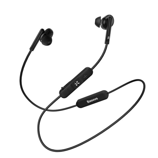 Dokanałowe słuchawki bezprzewodowe Baseus Encok S30  Bluetooth 5.0 zestaw słuchawkowy z pilotem Baseus