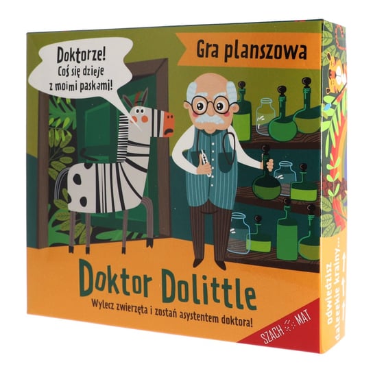 Doktor Dolittle - wylecz zwięrzęta gra planszowa Szach-mat