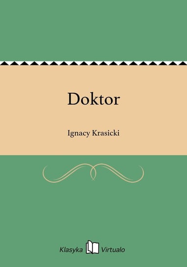 Doktor - ebook epub Krasicki Ignacy