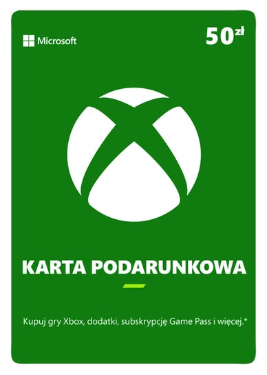 Doładowanie Xbox 50 zł Microsoft