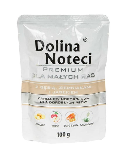 Dolina Noteci MAŁE RASY ADULT GĘŚ ZIEMNIAKI 100g Dolina Noteci