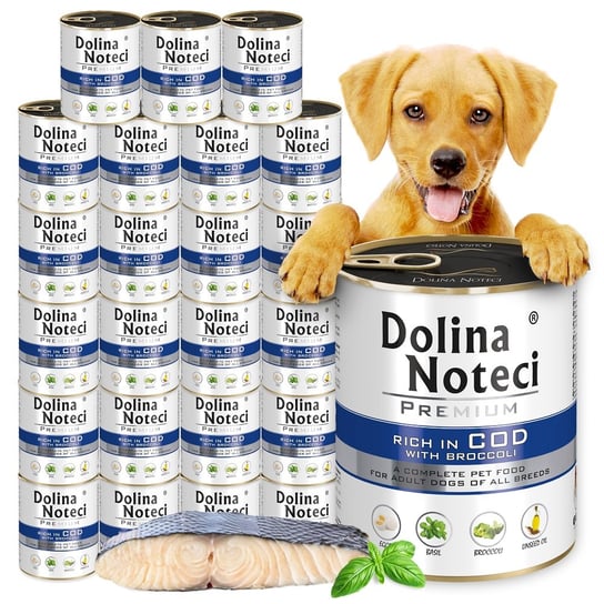 Dolina Noteci Premium Mokra Karma Bogata W Dorsza Z Brokułami 24 X 800G Dolina Noteci