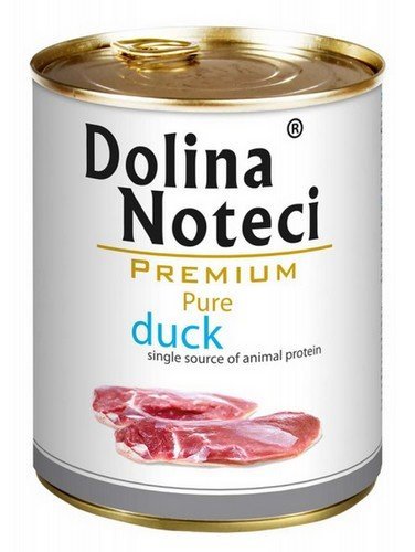 Dolina Noteci Premium Pies Pure Kaczka puszka 800g Dolina Noteci