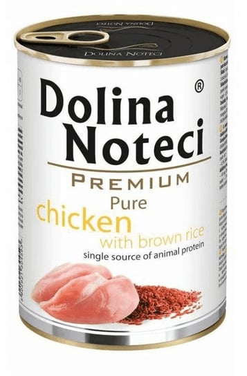 Dolina Noteci Premium Pure Kurczak z ryżem 400g Dolina Noteci