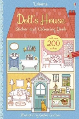 Doll's House Sticker and Colouring Book Wheatley Abigail