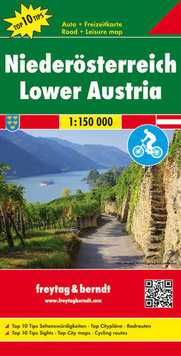 Dolna Austria. Mapa 1:150 000 Opracowanie zbiorowe