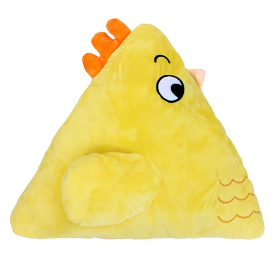 Domarex, Poduszka dekoracyjna Chicken, żółta, 38 cm Domarex