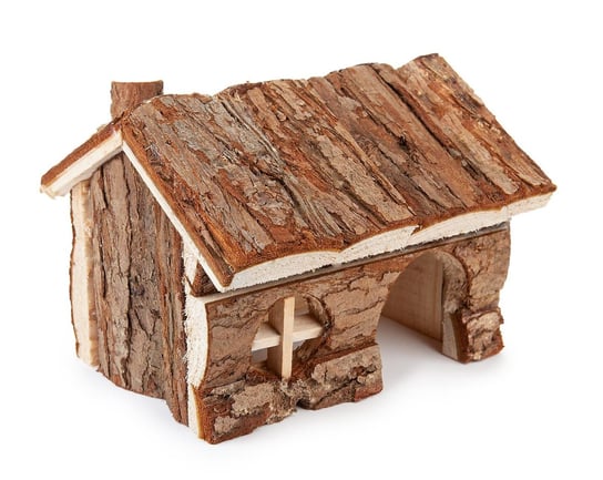 Domek dla chomika, drewniany 15cm Happet