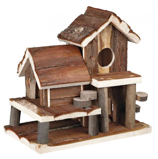 Domek dla chomika TRIXIE Birte, drewniany, 25x24x16 cm. Trixie